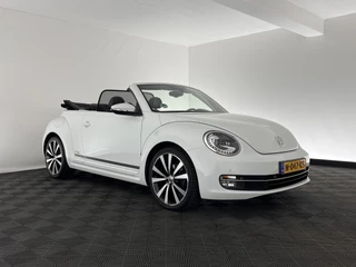 Volkswagen Beetle Volkswagen Beetle Cabriolet 1.6 TDI Design Cup Aut. *LUXURY-LEATHER | FENDER-AUDIO | CARPLAY | COMFORT-SEATS | HEATED-SEATS | ECC | SHIFTPADDLES | PDC | AIRSCARF | CRUISE | 19''ALU* - afbeelding nr 2
