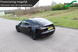 Tesla Model 3 Tesla Model 3 PERFORMANCE AWD 75 kWh dual motor 462pk soh 85% chrome delete all black leder panodak stoelverwarming v+a autopilot - afbeelding nr 33