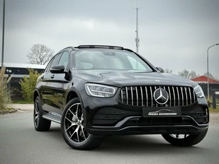 Mercedes-Benz GLC Mercedes GLC-klasse 300e 4MATIC AMG Panoramadak|Camera 360°|Sfeerverlichting|Night pakket|AppleCarplay - afbeelding nr 8