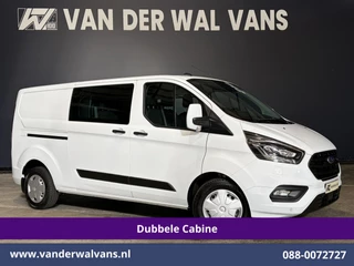 Ford Transit Custom 2.0 TDCI 131pk Automaat L2H1 Dubbele Cabine Euro6 Airco | Xenon | 6-Zits | Camera | Apple Carplay | Adaptieve Cruisecontrol
