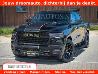 Dodge Ram 1500 Dodge Ram 1500 Limited Night H.O 540HP 706Nm | Massage + Full Option | De Meest Luxe en Volle Pick-Up in zijn Klasse | Comfortabele Dubbele Cabine met Royale 5 Zitplaatsen | BPM vrij | Nu Leverbaar uit Voorraad | Voorraad Nr 2338 - 5404 - afbeelding nr 4
