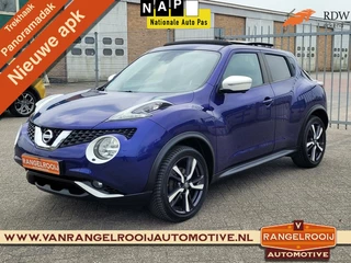 Nissan Juke Nissan Juke 1.2 DIG-T S/S Tekna, xenon, pano, leer, trekhaak, stoelverw., 17