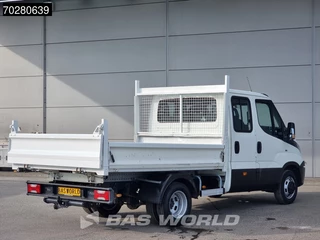 Iveco Daily Iveco Daily 35C12 Kipper Dubbel Cabine Dubbellucht 3,5t Trekhaak Airco Cruise Euro6 Tipper Benne Kieper Airco Dubbel cabine Trekhaak Cruise control - afbeelding nr 5