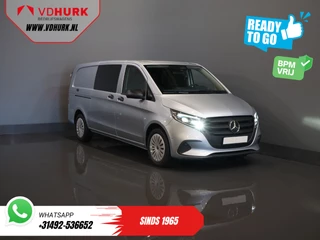 Mercedes-Benz Vito 116 CDI Aut. L3 DC Dubbel Cabine BPM VRIJ! 6 Pers./ 2xSchuifdeur/ LED/ Stoelverw./ 270Gr. Deuren/ Carplay/ Camera/ Cruise/ Trekhaak