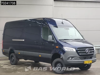Mercedes-Benz Sprinter Mercedes Sprinter 319 CDI Automaat 4x4 L3H2 Blauw Metallic LED Navi Camera 4WD Allrad Airco Cruise L3 Maxi 14m3 Airco Cruise control - afbeelding nr 3