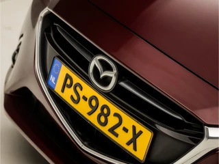 Mazda 2 (NAVIGATIE, CAMERA, HEAD-UP DISPLAY, STOELVERWARMING, GETINT GLAS, LEDEREN SPORTSTOELEN, LM VELGEN, CRUISE, NIEUWE APK, NIEUWSTAAT) - afbeelding nr 33