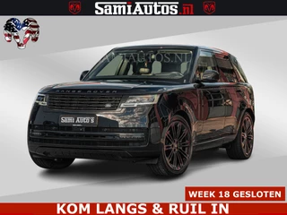 Land Rover Range Rover P550e 551 PK GARANTIE TOT 14-03-2029 | ACHTERAS BESTURING | SOFT CLOSE | HEAD-UP | FACELIFT MODEL |
