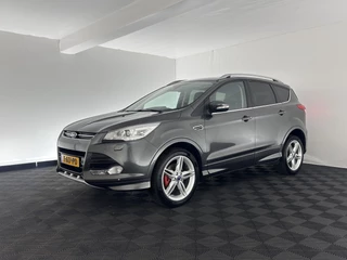Ford Kuga Aut.*LEATHER-FABRIC | XENON | SONY-AUDIO | BLIND-SPOT | KEYLESS | NAVI-FULLMAP | CAMERA | HEATED-SPORT-SEATS | ECC | LANE-ASSIST | PDC | CRUISE | TOWBAR | 19''ALU* - afbeelding nr 3