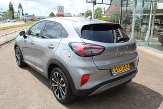 Ford Puma Ford Puma 1.0-125pk EcoBoost Mild-Hybrid Titanium X. Garantie t/m 07-03-2028 ! Slechts 7.400km ! Cruise cntrl, climate cntrl, stoel-, stuur- en voorraamverw., draadloos opladen telefoon, trekhaak afneembaar, navigatie, telefoonvoorb., LM wielen, B&O soundsyst., digitaal dashboard etc. - afbeelding nr 3