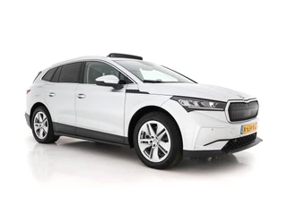 Škoda Enyaq iV (INCL-BTW) *PANO | FULL-LEATHER | ADAPT.CRUISE | HEAD-UP | MEMORY-PACK | FULL-LED | DIGI-COCKPIT | BLIND-SPOT | NAVI-FULLMAP | KEYLESS | CAMERA | SPORT-SEATS | KEYLESS | AMBIENT-LIGHT - afbeelding nr 1