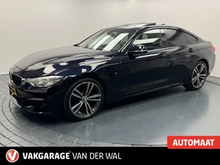 BMW 4 Serie BMW 4-serie Gran Coupé 420i Automaat-Msport-H&K-Panoramadak-Leder-Navigatie-Cr.contr-Clima-Stoelverwarming-Lm19''velgen-Parkeersensoren-Elek.achterklep - afbeelding nr 1