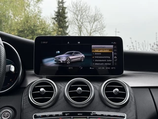 Mercedes-Benz C-Klasse Mercedes-Benz C-klasse 200d Aut. AMG Sport Ed. 160ps | Multibeam LED | Leder | Trekhaak | - afbeelding nr 28