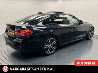 BMW 4 Serie BMW 4-serie Gran Coupé 420i Automaat-Msport-H&K-Panoramadak-Leder-Navigatie-Cr.contr-Clima-Stoelverwarming-Lm19''velgen-Parkeersensoren-Elek.achterklep - afbeelding nr 3
