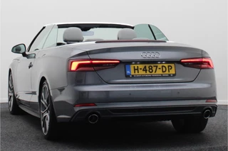 Audi A5 Audi A5 Cabriolet 40 TFSI Sport S Line Edition Leer, Apple Carplay, Verwarmd Stuurwiel, Cruise, PDC, Navigatie, LED, 20'' - afbeelding nr 17