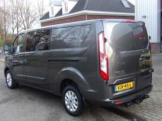 Ford Transit Custom Ford Transit Custom 2.0 TDCI 130PK LIMITED 2021 DUBCAB NIEUWSTAAT 2x SCHUIFDEUR VELE EXTRA'S - afbeelding nr 6