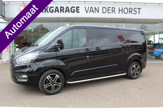 Ford Transit Custom Keurige nette en luxe Ford Transit Custom, slechts 47.000km !. Airco, schuifdeur li+re, LM wielen, stoel-, spiegel- en voorraamverw., side en lane assist, 3-zits, navigatie, telefoonvoorb., camera, pdc v+a, cruise cntrl etc. - afbeelding nr 1