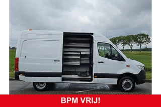 Mercedes-Benz Sprinter Dubbellucht Airco PDC 3.5t- Trekhaak WP-Inrichting Navi Mbux Standkachel Euro6 - afbeelding nr 15