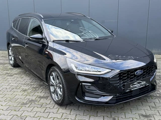 Ford Focus Ford Focus Wagon 1.0 EcoBoost Hybrid ST Line / FABRIEKSGARANTIE / CRUISE. / STOEL EN STUURVERW. / NAVI / DAB / - afbeelding nr 9