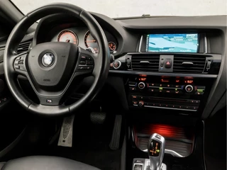 BMW X4 BMW X4 xDrive20i M Sport High Executive 184Pk Automaat (NAVIGATIE, M PAKKET, HARMAN/KARDON, GETINT GLAS, LEDEREN SPORTSTOELEN, STOELVERWARMING, XENON, PARKEERSENSOREN, ZWART HEMEL, NIEUWSTAAT) - afbeelding nr 7