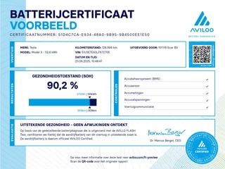 Tesla Model 3 Tesla Model 3 Standard RWD Plus 60 kWh | Panoramadak |  | Soh (batterijcheck) 90,2 % - afbeelding nr 29