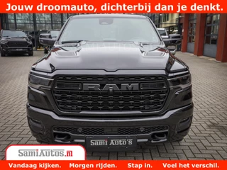 Dodge Ram 1500 Dodge Ram 1500 Limited Night High Output 540HP 706Nm | Massage + Full Option | De Meest Luxe en Volle Pick-Up in zijn Klasse | Comfortabele Dubbele Cabine met Royale 5 Zitplaatsen | BPM vrij | Nu Leverbaar uit Voorraad | Voorraad Nr 2320 - 5138 - afbeelding nr 2