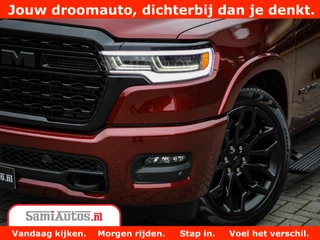 Dodge Ram 1500 Dodge Ram 1500 Limited Night H.O 540HP 706Nm | Massage + Full Option | De Meest Luxe en Volle Pick-Up in zijn Klasse | Comfortabele Dubbele Cabine met Royale 5 Zitplaatsen | BPM vrij | Nu Leverbaar uit Voorraad | Voorraad Nr 2302 - 7425 - afbeelding nr 40