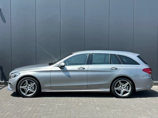 Mercedes-Benz C-Klasse Mercedes-Benz C-Klasse Estate C180 AMG Line Aut7 Leder LED Sfeerlicht Cruise Trekhaak - afbeelding nr 13