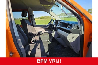 Volkswagen Transporter T6.1 L2H2 Dubbel Cabine Airco 150Pk Automaat Trekhaak Deuren 1e Eigenaar NAP Euro6! - afbeelding nr 6
