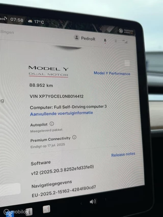 Tesla Model Y Tesla Model Y Performance AWD 75 kWh 462PK Dual Motor Pearl White Incl BTW - afbeelding nr 20