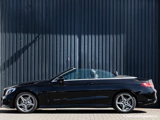 Mercedes-Benz C-Klasse Mercedes-Benz C-Klasse C200 Cabrio AMG-Line Automaat 60.000km Camera Navi Burmester Airscarf Head-up - afbeelding nr 6