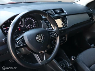 Škoda Fabia Skoda Fabia 5Drs TSI 95 PK Zwart Dak Navigatie Stoelverw DonkerGlas Parkeersensor Cruise - afbeelding nr 12
