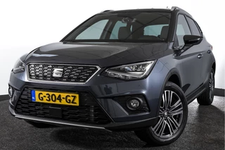 SEAT Arona | Dig. Cockpit | Adapt. Cruise | Stoelverw. | PDC | Camera | NAV + App. Connect | ECC | LM 17