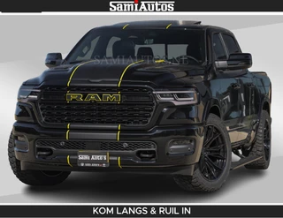 Dodge Ram Pick-Up Limited Night H.O 540HP 706Nm | Massage + Full Option | De Meest Luxe en Volle in zijn Klasse |