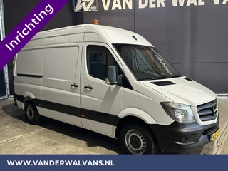 Mercedes-Benz Sprinter Mercedes-Benz Sprinter 316 CDI 164pk L2H2 inrichting Euro6 Airco | 2800kg Trekhaak | Cruisecontrol | Chauffeursstoel Parkeersensoren, multifunctioneel stuurwiel - afbeelding nr 12