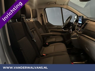 Ford Transit Custom Ford Transit Custom 2.0 TDCI 131pk L1H1 Inrichting Euro6 Airco | Camera | Navigatie | LED | Apple Carplay Cruisecontrol, Stoelverwarming, Verwarmde voorruit, Parkeersensoren, Bijrijdersbank - afbeelding nr 12