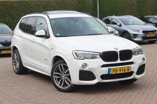 BMW X3 BMW X3 xDrive20d High Exe. M Sport / Trekhaak / Panoramadak / Half leder / Head-up / 19'' / Navigatie / Stoelverwarming / DAB / Cruise Control - afbeelding nr 32
