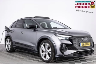 Audi Q4 e-tron 50 quattro S Line 77 kWh | PANORAMADAK | LEDER | Trekhaak | SOH: 95% | .