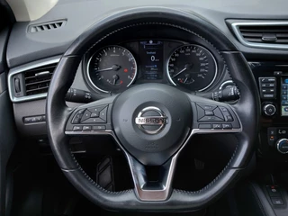 Nissan QASHQAI 1.2 DIG-T 116pk N-Connecta Design-Pack | Origineel NL | Navi | Clima | Cruise | Keyless Entry | Panoramadak | Pdc V+A+360 Camera | Rijstrook+Licht+Regensensor | Privacy Glass | 18''lm - afbeelding nr 11