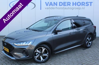 Ford Focus Trekgewicht 1.500kg ! Slechts 3.300km ! Ruim €. 9.000,- beneden de nieuwprijs ! Volautm. airco dual, navigatie, telefoonvoorb., adaptive cruise control, LED verlichting, metallic lak, camera, front-, lane- en side assist, LM wielen, Isofix etc. - afbeelding nr 1