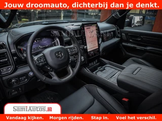 Dodge Ram 1500 Dodge Ram 1500 Limited Night High Output 540HP 706Nm | Massage + Full Option | De Meest Luxe en Volle Pick-Up in zijn Klasse | Comfortabele Dubbele Cabine met Royale 5 Zitplaatsen | BPM vrij | Nu Leverbaar uit Voorraad | Voorraad Nr 2325 - 5148 - afbeelding nr 39