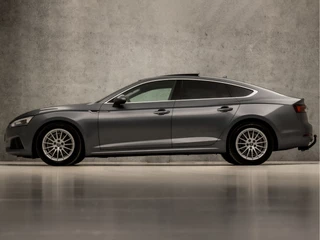 Audi A5 Audi A5 Sportback 35 TFSI Sport 150Pk Automaat (SCHUIFDAK, APPLE CARPLAY, LEDER, STOELVERWARMING, SPORTSTOELEN, GETINT GLAS, TREKHAAK, PARKEERSENSOREN, NIEUWE APK, NIEUWSTAAT) - afbeelding nr 2