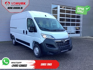 Opel Movano 2.2 140 pk L2H2 Betimmering/ Carplay/ 270Gr.Deuren/ Climate/ Camera/ Cruise/ Navi/ PDC/ Cruise