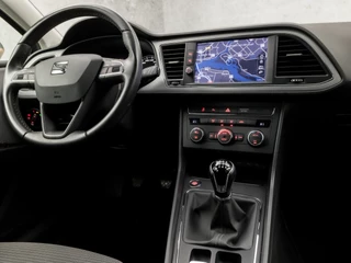 SEAT Leon (APPLE CARPLAY, NAVIGATIE, CLIMATE, CAMERA, KEYLESS, SPORTSTOELEN, GETINT GLAS, LANE ASSIST, PARKEERSENSOREN, NIEUWE APK, NIEUWSTAAT) - afbeelding nr 7