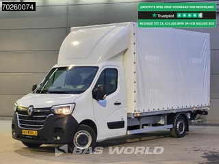 Renault Master Renault Master 165PK Laadklep Schuifzeil Airco Cruise Bakwagen Meubelbak Zeilenwagen Schuifzeilen Plane 20m3 Airco Cruise control - afbeelding nr 1