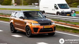 Land Rover Range Rover Sport Land Rover Range Rover Sport 5.0 V8 576PK SC SVR SVO / Quicksilver RVS / Alcantara / carbon - afbeelding nr 4