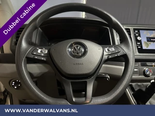 Volkswagen Crafter Volkswagen Crafter 2.0 TDI 140 pk Pick up Open laadbak Dubbele Cabine Euro6 Airco | 7-Zits | Navigatie | 2800kg Trekhaak Apple Carplay, Android Auto, Cruisecontrol, Chauffeursstoel - afbeelding nr 8