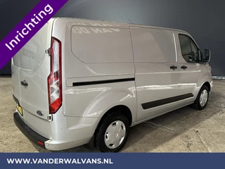 Ford Transit Custom Ford Transit Custom 2.0 TDCI 131pk L1H1 Inrichting Euro6 Airco | Navigatie | Camera | LED | Cruisecontrol Stoelverwarming, Verwarmde voorruit, Parkeersensoren, Bijrijdersbank - afbeelding nr 13