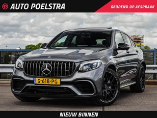 Mercedes-Benz GLC Coupé AMG 43 4MATIC | 63 S Edition |Schuifdak | Burmester | Distronic | HUD | Trekhaak | Luchtvering | Keyless | 360 Camera | Memory | Stoelverwarming | Stoelventilatie | Sfeerverlichting | 21" | Dealeronderhouden