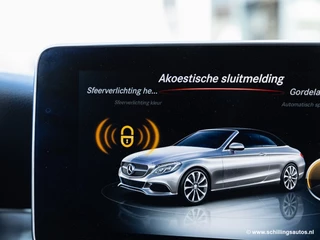Mercedes-Benz C-Klasse Mercedes-Benz C-Klasse C200 Cabrio AMG-Line Automaat 60.000km Camera Navi Burmester Airscarf Head-up - afbeelding nr 40