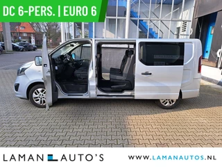 Opel Vivaro Opel Vivaro 1.6 CDTI 125pk L2H1 DC 6-pers. Innovation Executive | Dubbele Cabine Euro 6 CarPlay ECC Navi 2x Schuifdeur Metallic 17